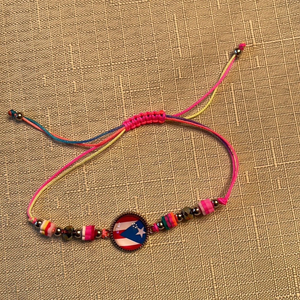 Puerto Rico adjustable bracelet - Picture 2 of 2